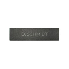 Name plate engraved