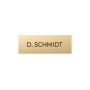 Nameplate Engraved D11x