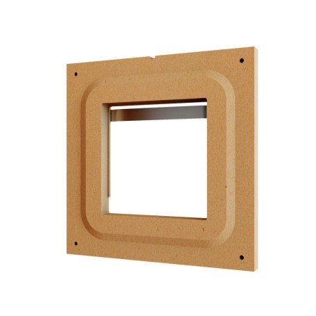 Dry-wall flush mounting Tecla