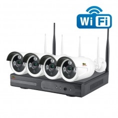 Outdoor Wi-Fi set 4xCAM + 1xNVR