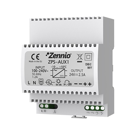 Alimentation électrique 24 VDC (2,5 A)