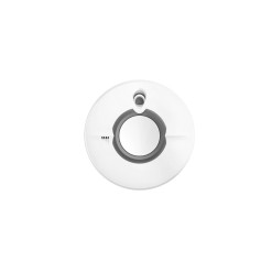 Smoke detector white