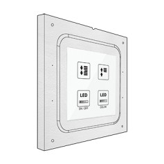 Flush mounting - Square TMD