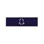 Badge nominatif symbole de cloche