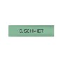 Namensschild Graviert