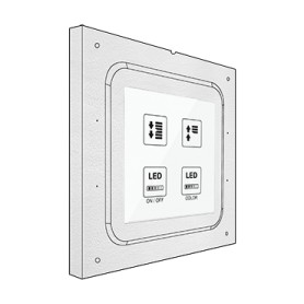 Flush mounting - Square TMD