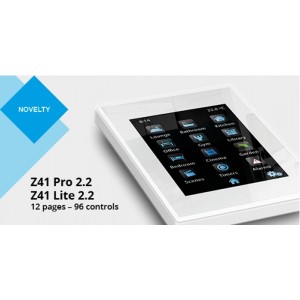 KNX Touchpanel Zennio Z41 neu mit 96 Bedienelementen