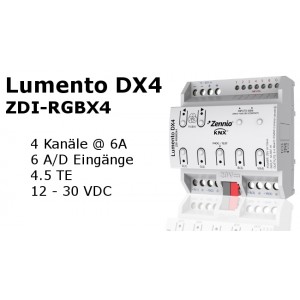 Lumento DX4, KNX LED Dimmer (ZDI-RGBDX4)