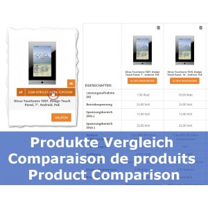 Produkte Vergleichen