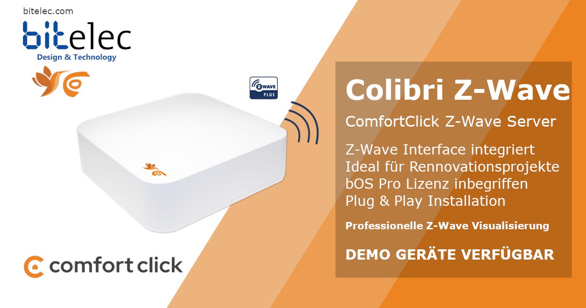 ComfortClick Colibri Serveur Z-Wave 