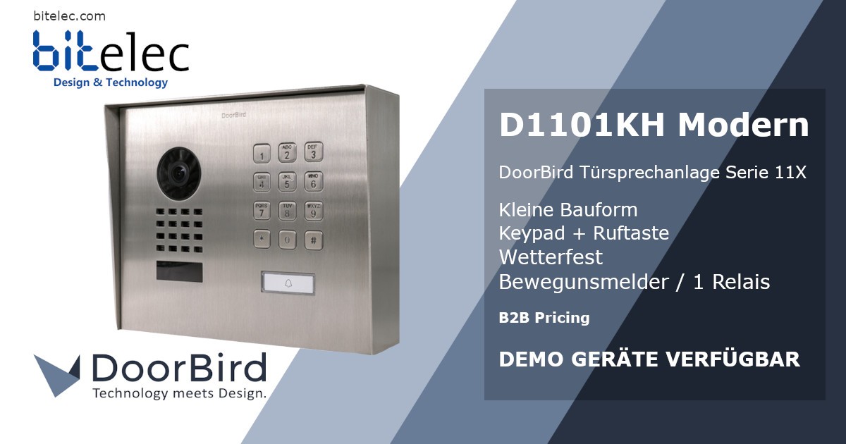 DoorBird D1101KH - IP Video Interphone
